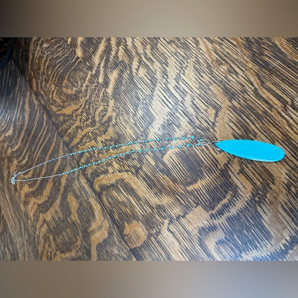 Jewelry - Turquoise Teardrop Pendant Necklace